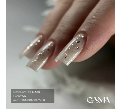 Top GaMa Disco Shine Top #006 with potal, 10 ml