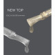 Top HEYLOVE Gold Shimmer top with gold shimmer, 15 ml