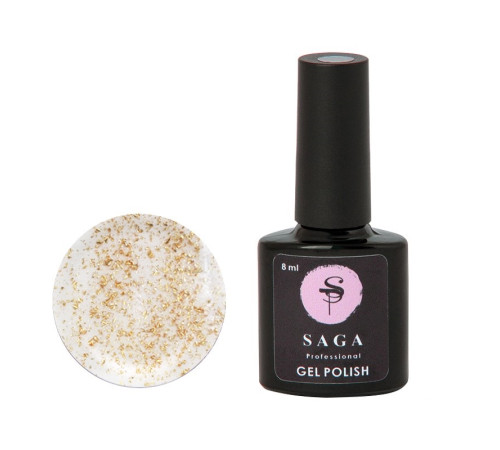 Top Saga Leaf Gold with gold crumbs without lsh, 8 ml