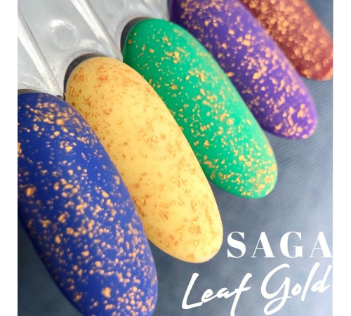 Top Saga Leaf Gold with gold crumbs without lsh, 8 ml