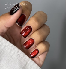 Stained glass top DARK Vitrage Top No. 001, 6 ml