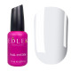 Top for gel polish Edlen Milky top milky without LSH, 17 ml