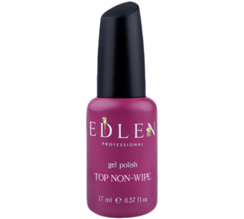 Top for gel varnish Edlen Non Wipe top UV Filters with filters without LSH, 17 ml