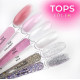 Top for gel polish Edlen Powder top nude without LSH, 17 ml