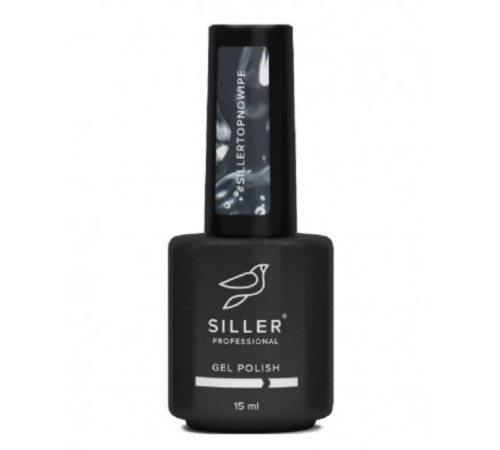 Top for gel polish Siller No Wipe without a sticky layer, 15 ml