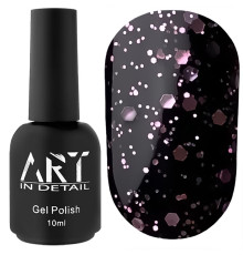 Топ для гель-лаку ART Hive Top Pink з шестигранниками, без ЛШ, 10 мл