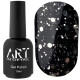 Top for gel polish ART Hive Top Silver with hexagons, without LSH, 10 ml