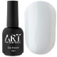 Top for gel polish ART No Wipe Milky White Top, milky, without LSH, 10 ml