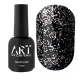 Top for gel polish ART No Wipe Top Star with glitter, without LSH, 10 ml