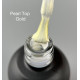 Top for gel polish ART Pearl Top Gold pearlescent, without drugs, 10 ml