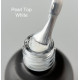 Top for gel polish ART Pearl Top White pearl white, without LSH, 10 ml