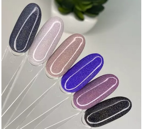 Top for gel polish ART Rainbow holographic, 10 ml