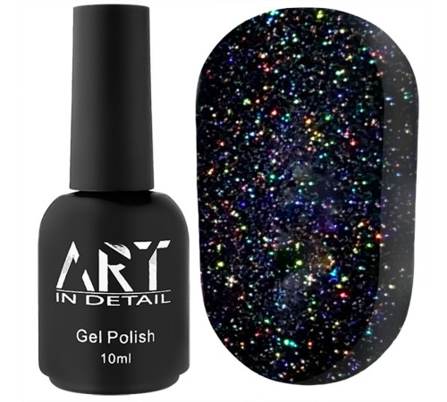 Top for gel polish ART Rainbow holographic, 10 ml