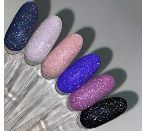Top for gel polish ART Rainbow holographic, 10 ml