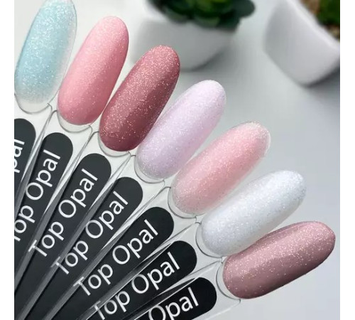 Top for gel polish ART Top Opal with opal effect, 10 ml