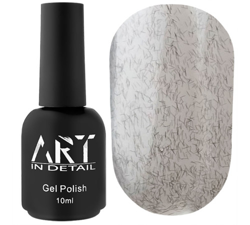 Top for gel polish ART Wool Top Black with black villi, without LSH, 10 ml