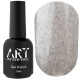 Top for gel polish ART Wool Top Black with black villi, without LSH, 10 ml