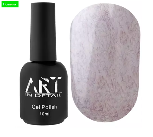 Top for gel polish ART Wool Top MIX with colored villi, without LSH, 10 ml