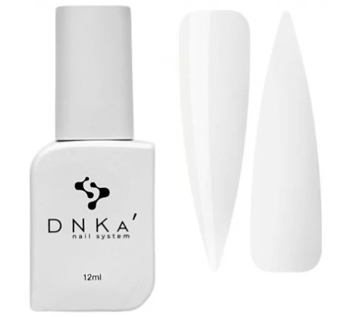 Top for DNKA Milky Top gel polish, milky, 12 ml