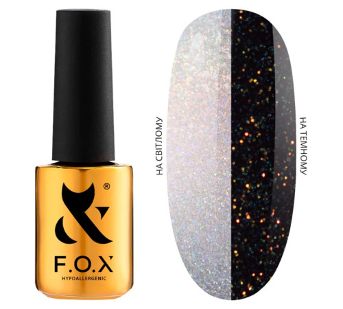 Top for gel polish FOX OPAL, 7 ml