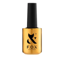 Top for gel polish FOX Top No Wipe without LSH, 14 ml
