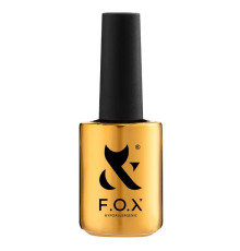 Top for gel polish FOX Top No Wipe without LSH, 14 ml