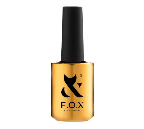 Top for gel polish FOX Top No Wipe without LSH, 14 ml