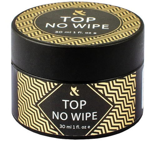 Top for gel polish FOX Top No Wipe without LSH, 30 ml