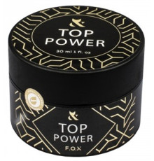 Top for gel polish FOX Top Power without LSH, 30 ml