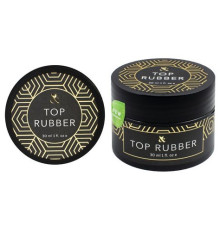 Top for gel polish FOX Top Rubber, 30 ml