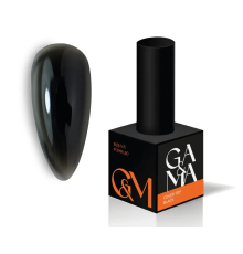 Top for gel polish GaMa Cover Top Black, black, 10 ml