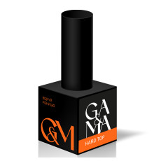Top for GaMa Hard Top gel polish without UV, 15 ml