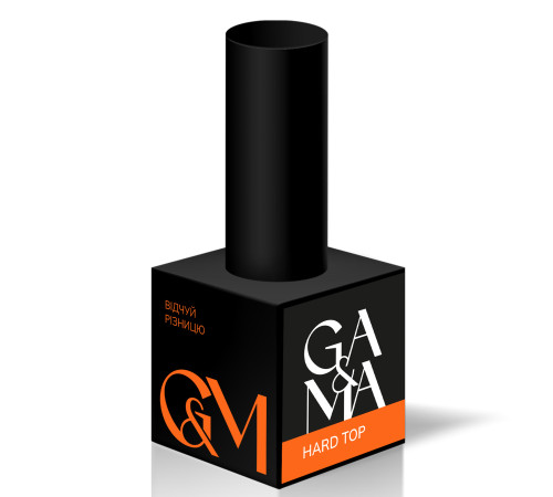 Top for GaMa Hard Top gel polish without UV, 15 ml