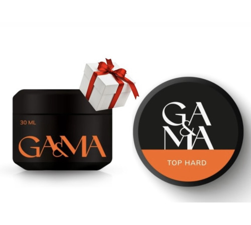 Top for GaMa Hard Top gel polish without UV, 30 ml