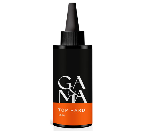 Top for gel polish GaMa Hard Top without UV, 50 ml
