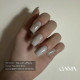 Top for gel polish GaMa Rainbow Top, 10 ml holographic cat