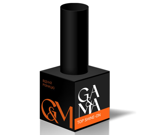 GaMa Shine-On Top for gel polish with UV, 15 ml