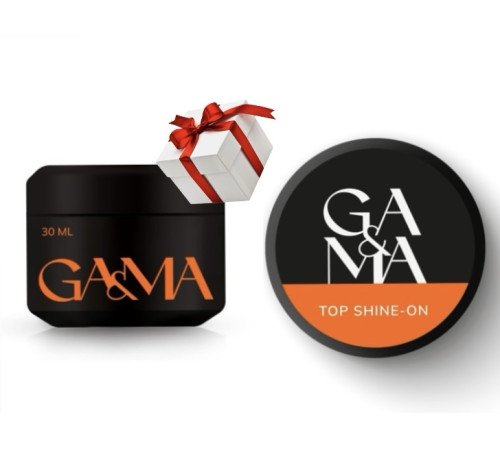 GaMa Shine-On Top for gel polish with UV, 30 ml