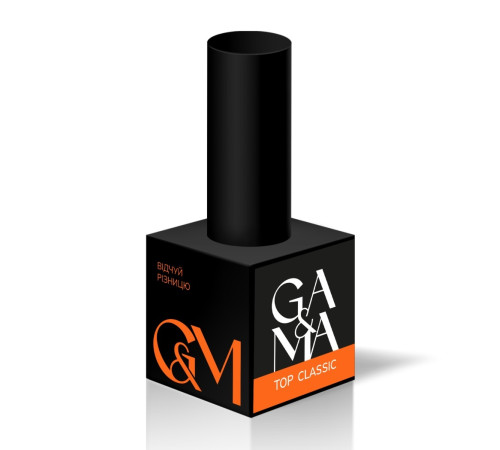Top for gel polish Gemely Classic Top without UV, 15 ml