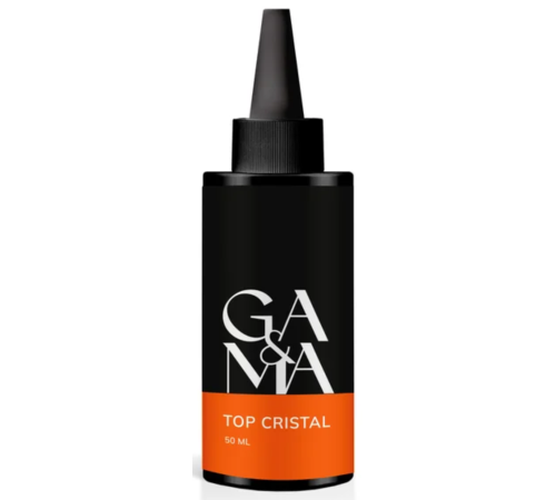 Top for gel polish Gemely Cristal Top without UV filter, 50 ml