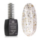 Top for gel polish Global Fashion Silver&Gold Foil with silver and gold foil without LSH, 12 ml