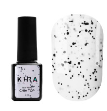 Top for gel polish Kira Nails Chia No Wipe Top Coat, 6 ml