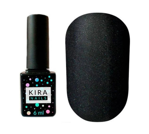 Top for gel polish Kira Nails No Wipe Matte Top Coat matte, 6 ml