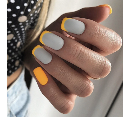 Top for gel polish Kira Nails No Wipe Matte Top Coat matte, 6 ml