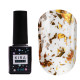 Top for gel polish Kira Nails No Wipe Top Gold Shard, 6 ml