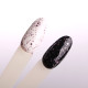 Top for gel polish Kira Nails No Wipe Top Pink Yogurt, 6 ml
