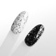 Top for gel polish Kira Nails No Wipe Top Silver Shard, 6 ml