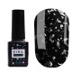 Top for gel polish Kira Nails No Wipe Top Silver Shard, 6 ml
