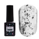 Top for gel polish Kira Nails No Wipe Top Silver Shard, 6 ml