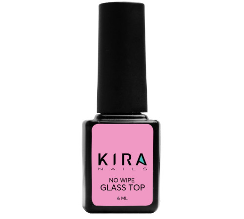 Top for gel polish Kira Nails Wipe Glass Top, 6 ml